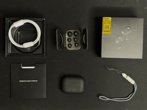 Apple AirPods Pro 2 Wireless Earbuds, Bluetooth Headphones, Active Noise Cancellation, Transparency, Personalized Spatial Audio, High-Fidelity Sound, H2 Chip, USB-C Charging