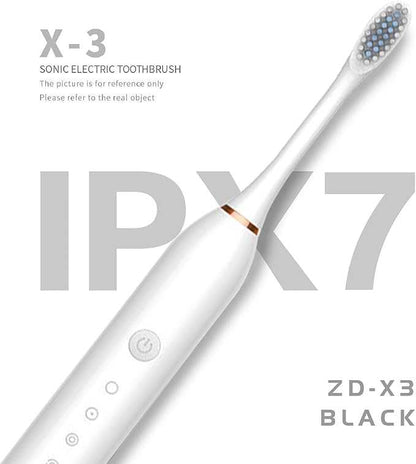 Ultrasonic Sonic Electric Toothbrush USB Charging Rechargeable Total Washable Electronic Whitening Teeth Brush for Oral Care
