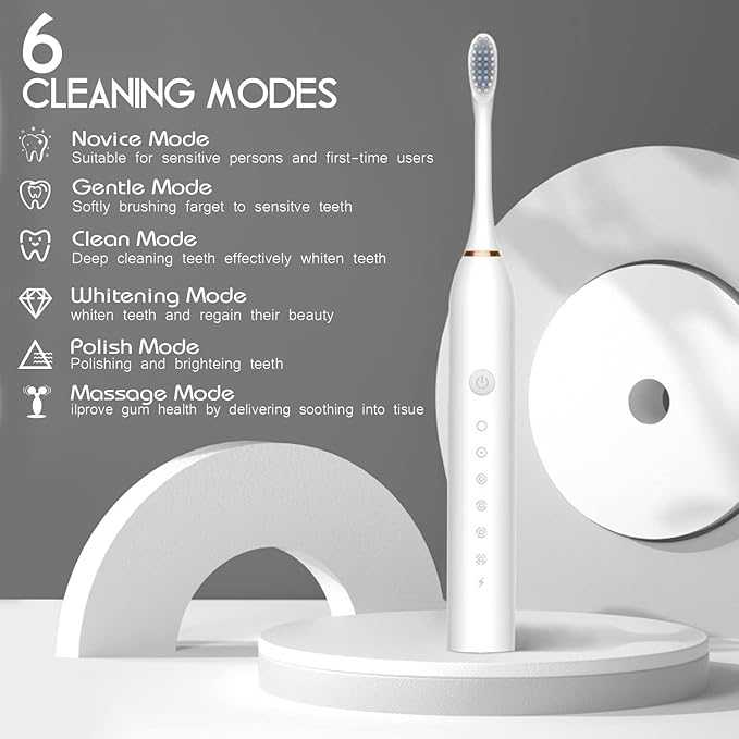 Ultrasonic Sonic Electric Toothbrush USB Charging Rechargeable Total Washable Electronic Whitening Teeth Brush for Oral Care