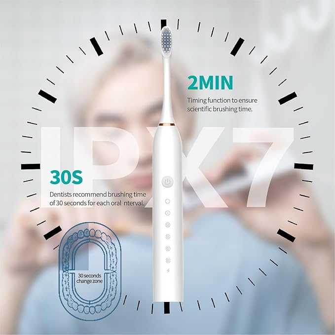 Ultrasonic Sonic Electric Toothbrush USB Charging Rechargeable Total Washable Electronic Whitening Teeth Brush for Oral Care