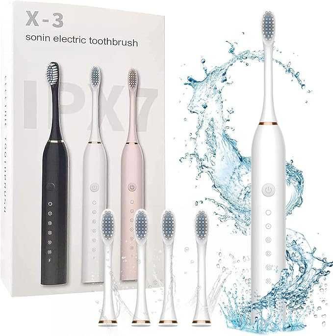 Ultrasonic Sonic Electric Toothbrush USB Charging Rechargeable Total Washable Electronic Whitening Teeth Brush for Oral Care