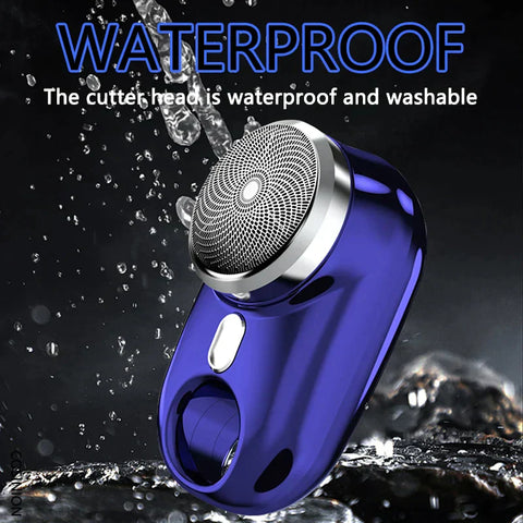 Mini Shaver Portable Electric Shaver, Electric Razor 6 Blade New Pocket Size Portable Electric Shaver For Men, Magic USB Mini Shaver Electric Razor For Men, Rechargeable Travel Razor