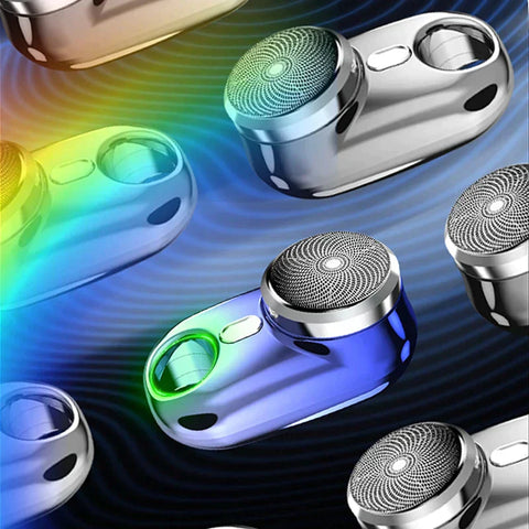 Mini Shaver Portable Electric Shaver, Electric Razor 6 Blade New Pocket Size Portable Electric Shaver For Men, Magic USB Mini Shaver Electric Razor For Men, Rechargeable Travel Razor