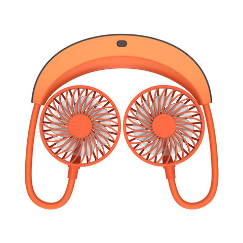 Portable Wearable Neck Fan – Hands-Free Turbo Cooling Neckband Fan for Travel, Work & Outdoor  Adjustable Airflow Rechargeable Personal Fan for Instant Cooling Comfort in Summer 🔋 Lightweight USB Rechargeable Neck Fan for Jogging, Cooking, Off