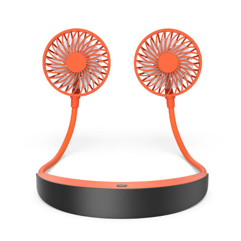 Portable Wearable Neck Fan – Hands-Free Turbo Cooling Neckband Fan for Travel, Work & Outdoor  Adjustable Airflow Rechargeable Personal Fan for Instant Cooling Comfort in Summer 🔋 Lightweight USB Rechargeable Neck Fan for Jogging, Cooking, Off
