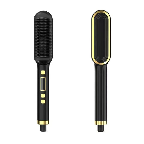 New 909 Hair Straightener Brush -Model FH 909 High Quality Efficient Heating Technology - New 909 Hair Straightener Brush