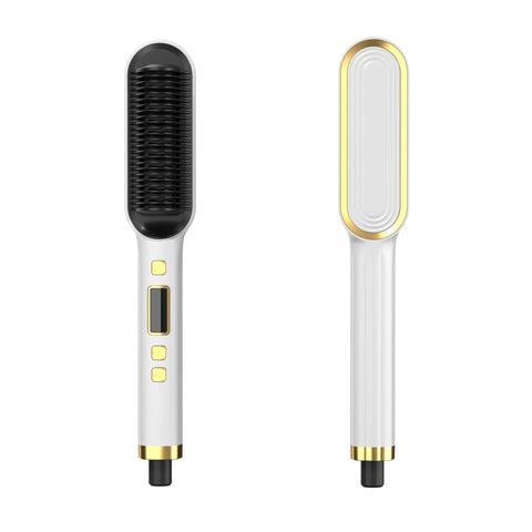 New 909 Hair Straightener Brush -Model FH 909 High Quality Efficient Heating Technology - New 909 Hair Straightener Brush