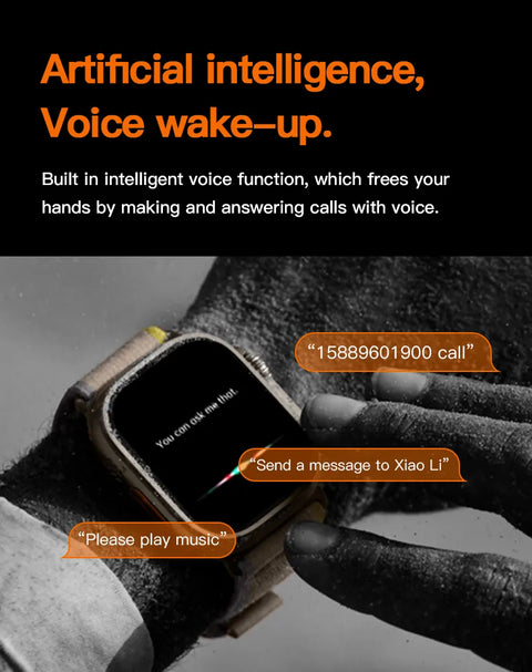 T800 ultra smart watch new style boys 2024 design