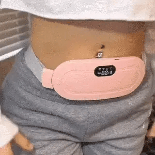 Period Pain Relief Belt for Women & Girls – Heating Pad Massager for Menstrual Cramps||Portable Waist Massager||Heating Pad